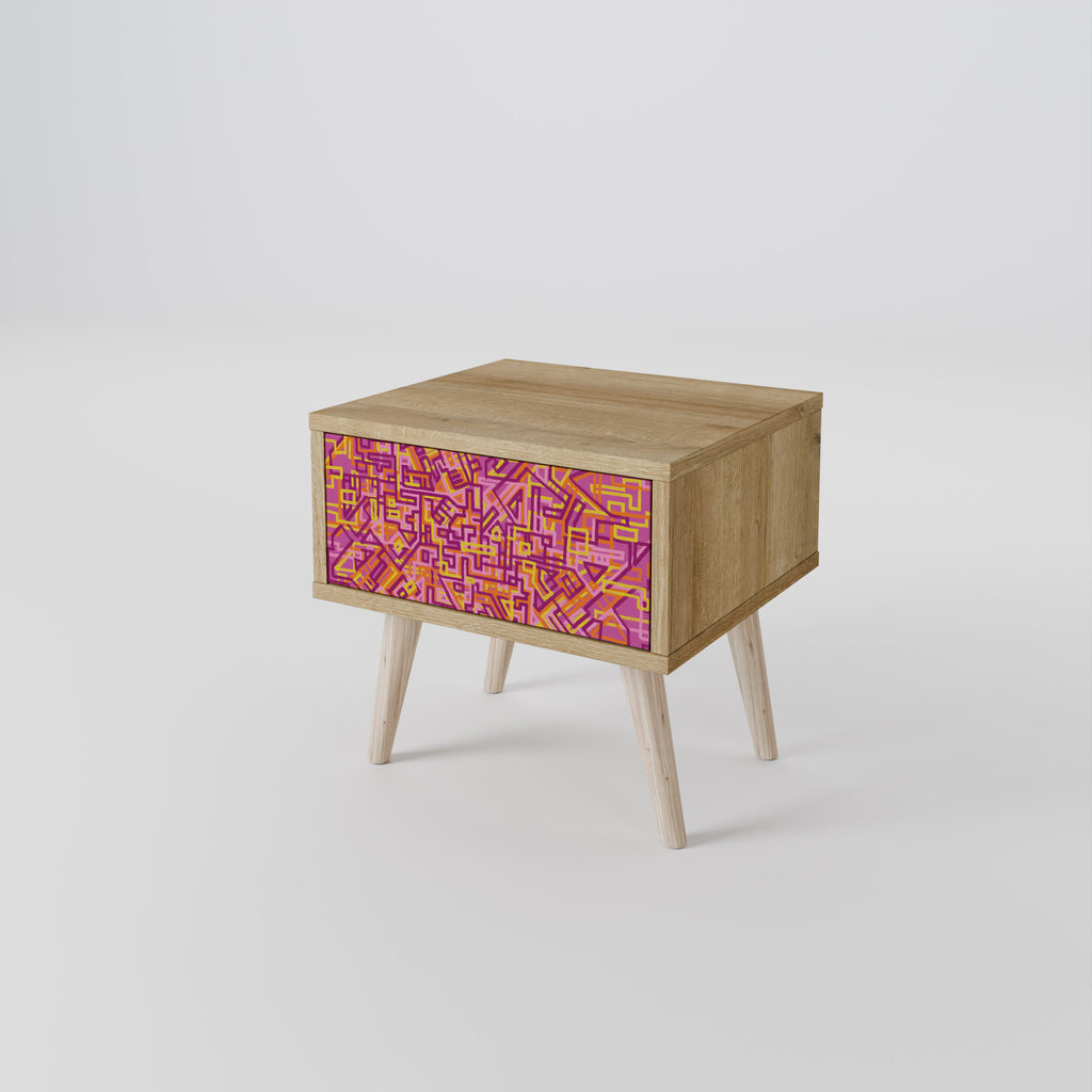 LOVELY MEMORIES Mesa de Cabeceira com Gaveta