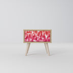 KALEIDOSCOPIC CUBISM Mesa de Cabeceira com Gaveta