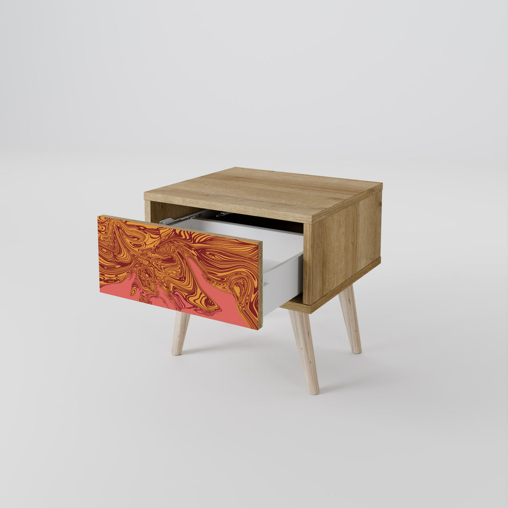 FLOATING THOUGHTS Mesa de Cabeceira com Gaveta