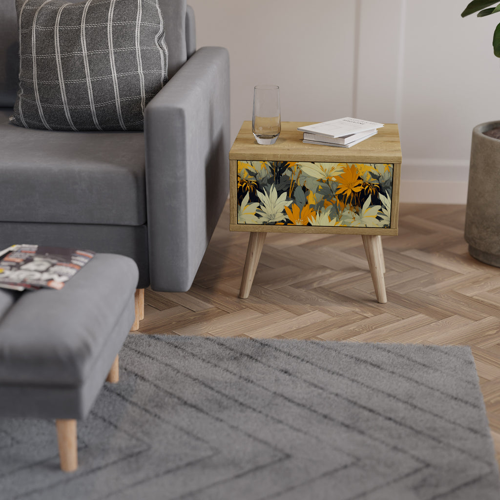 SUNKISSED LILY Mesa de Cabeceira com Gaveta
