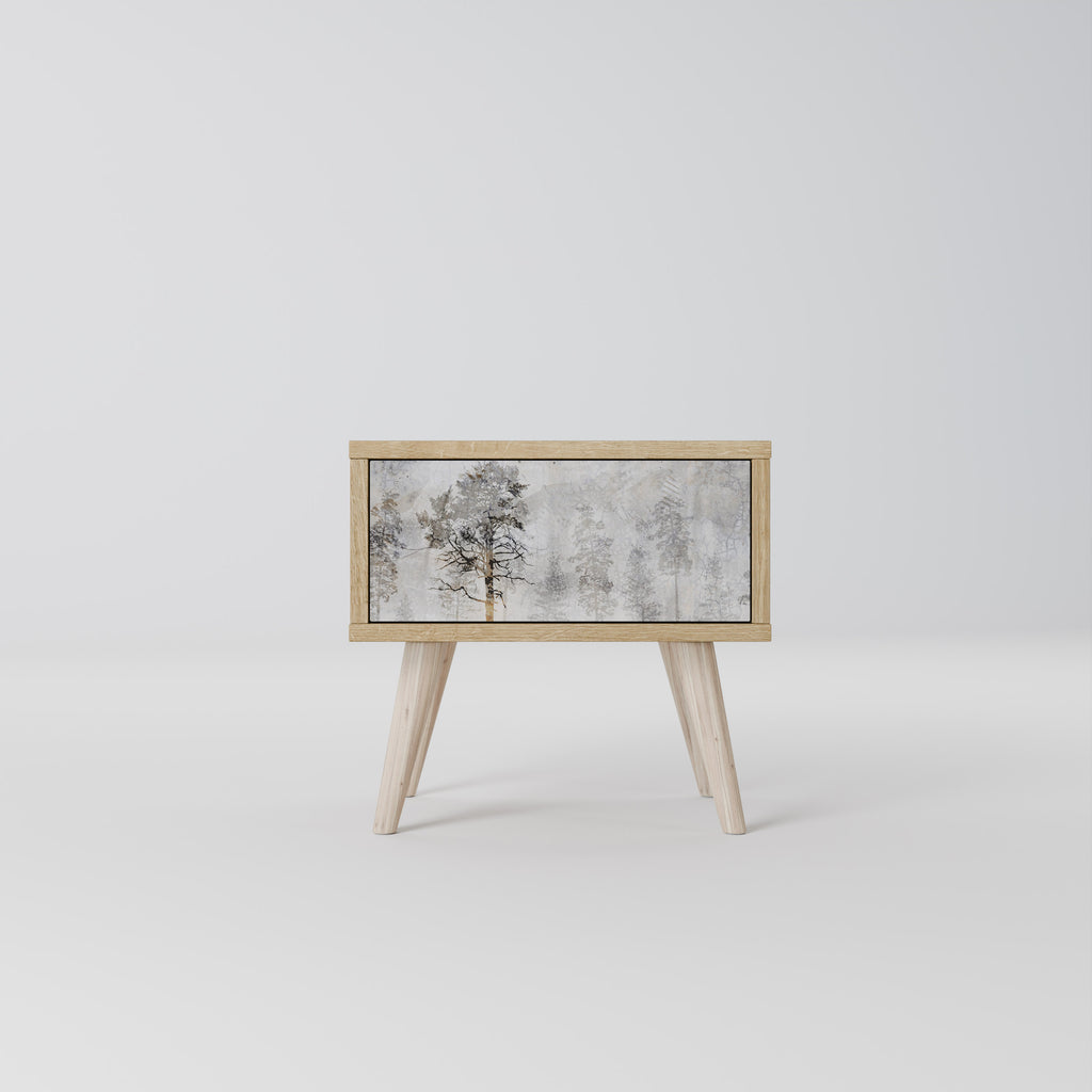 FADE IN THE TREES Mesa de Cabeceira com Gaveta