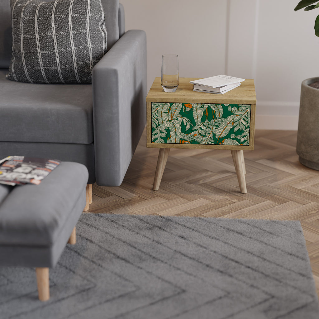 VERDANT PLEASURES Mesa de Cabeceira com Gaveta