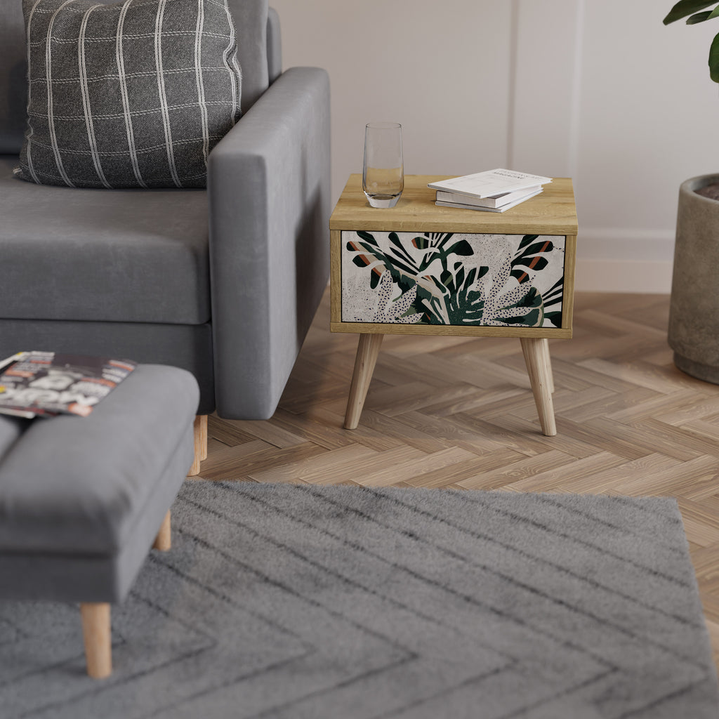 VERDURE FORMATION Mesa de Cabeceira com Gaveta