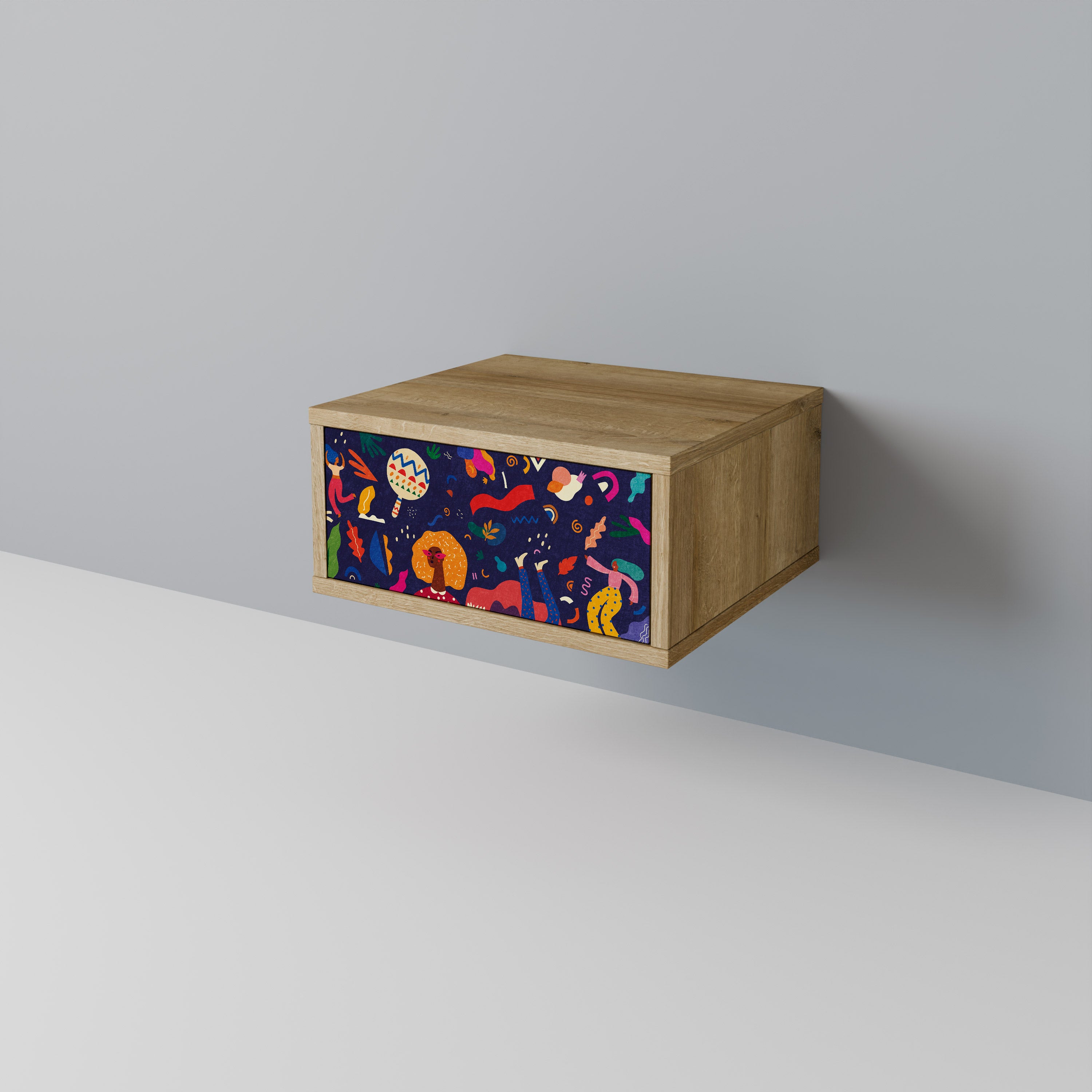 FESTIVE PLEASURES Mesa de Cabeceira com Gaveta