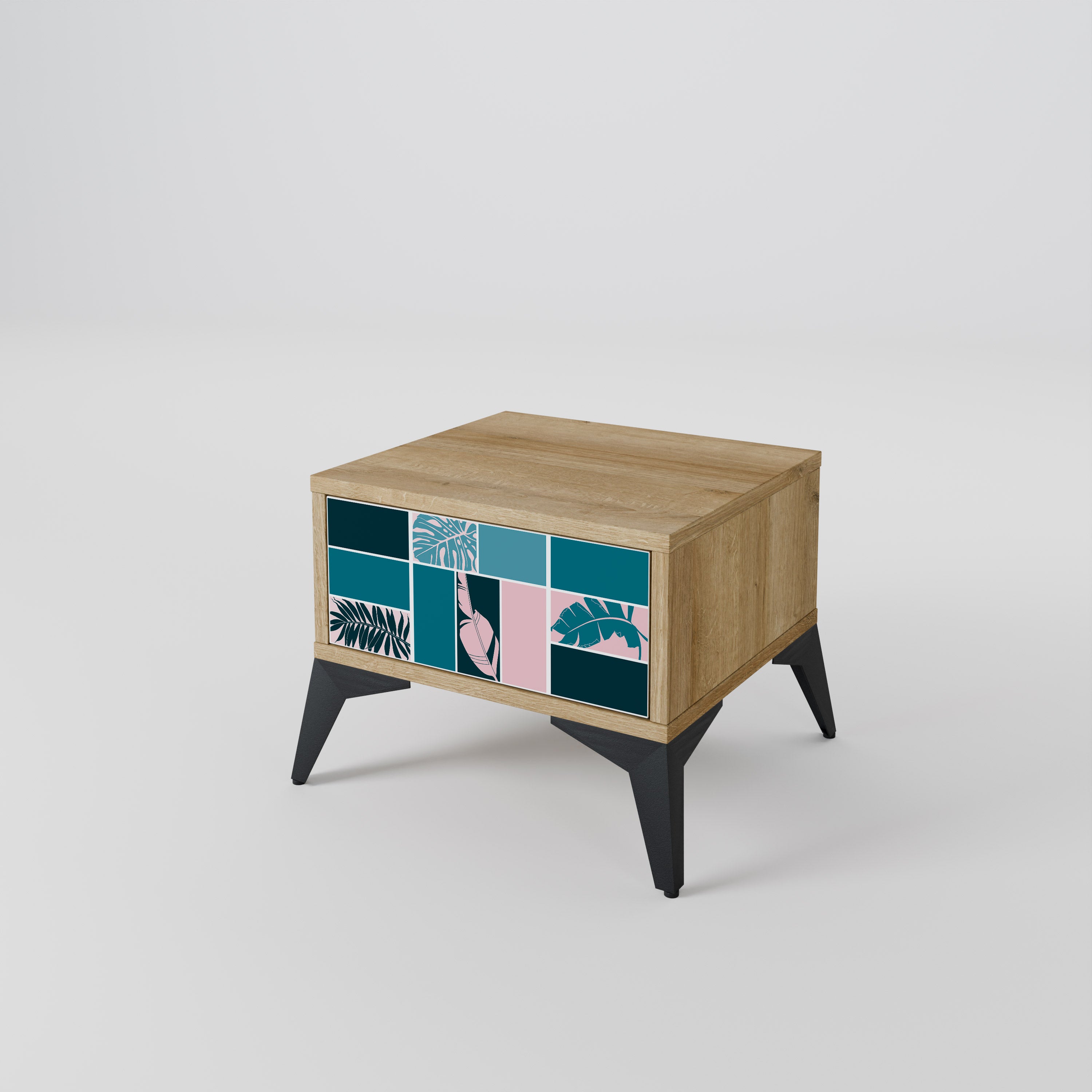 COMBINATION OF SHAPES Mesa de Cabeceira com Gaveta