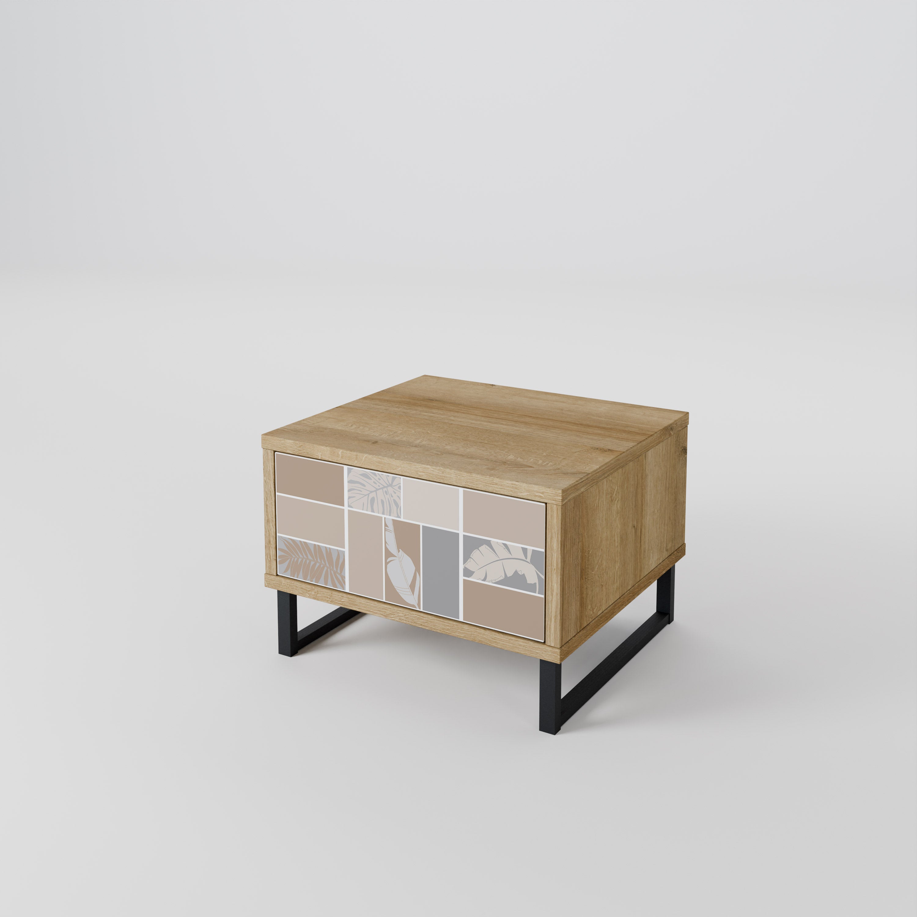 TROPICAL SHAPES Mesa de Cabeceira com Gaveta