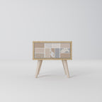 TROPICAL SHAPES Mesa de Cabeceira com Gaveta