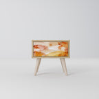 TRACES OF AUTUMN Mesa de Cabeceira com Gaveta