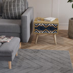 ARTFUL GEOMETRY Mesa de Cabeceira com Gaveta