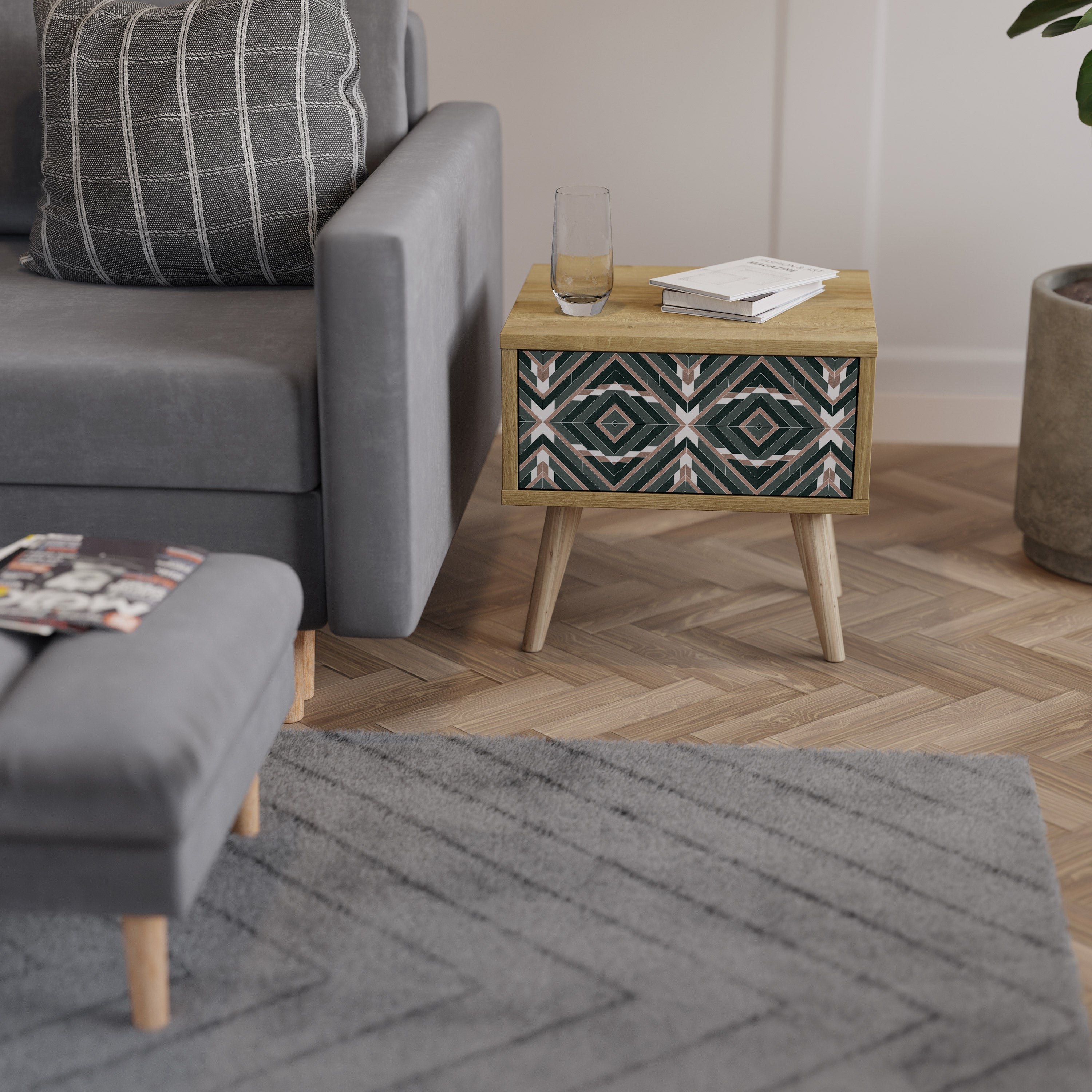 DIMENSION DELIGHTS Nightstand