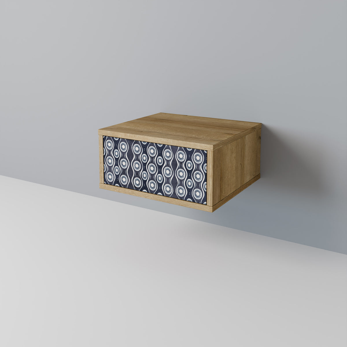 GRAPHITE EYES Mesa de Cabeceira com Gaveta