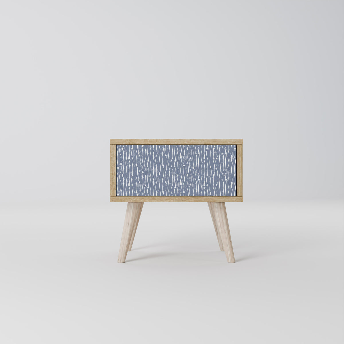 GRAPHITE RAIN Mesa de Cabeceira com Gaveta