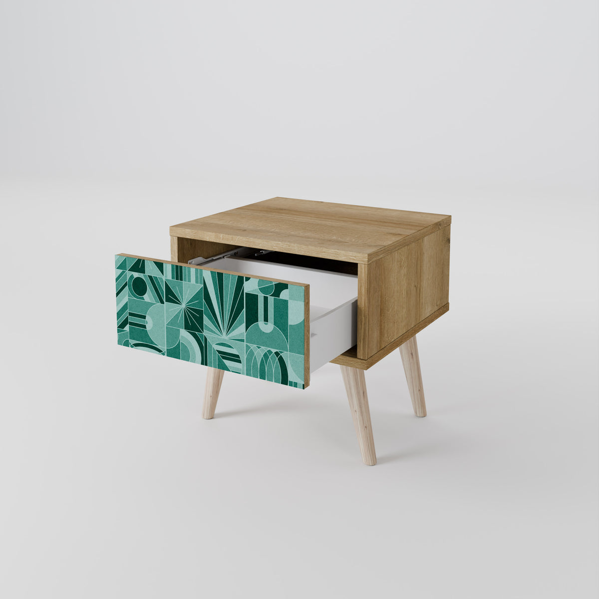 HARMONIC GRID Mesa de Cabeceira com Gaveta