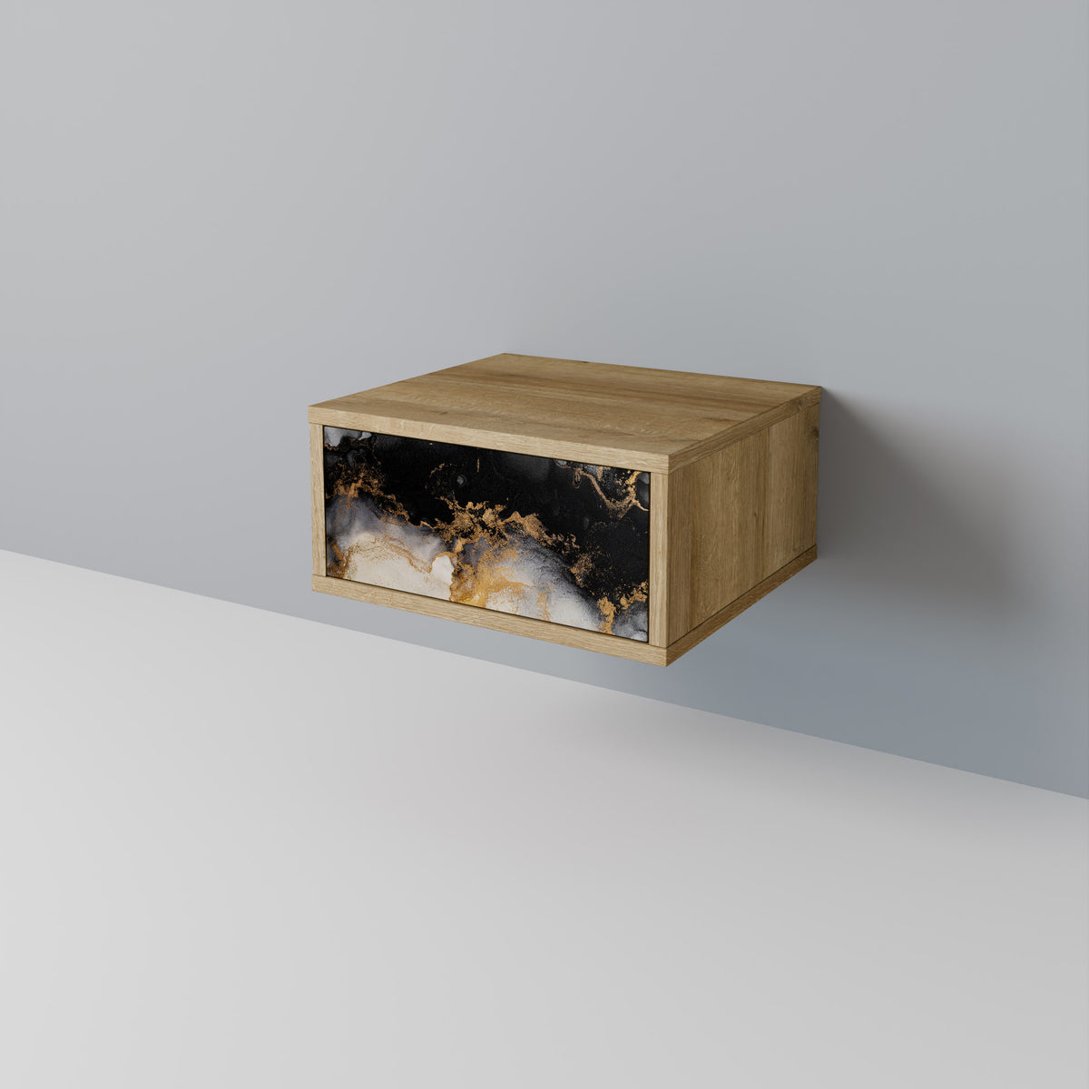 MARBLE OF TOMMORROW Mesa de Cabeceira com Gaveta