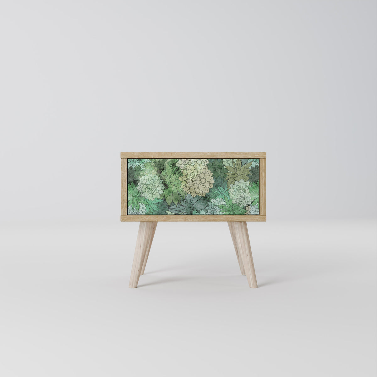 SUCCULENT CLUSTER Mesa de Cabeceira com Gaveta
