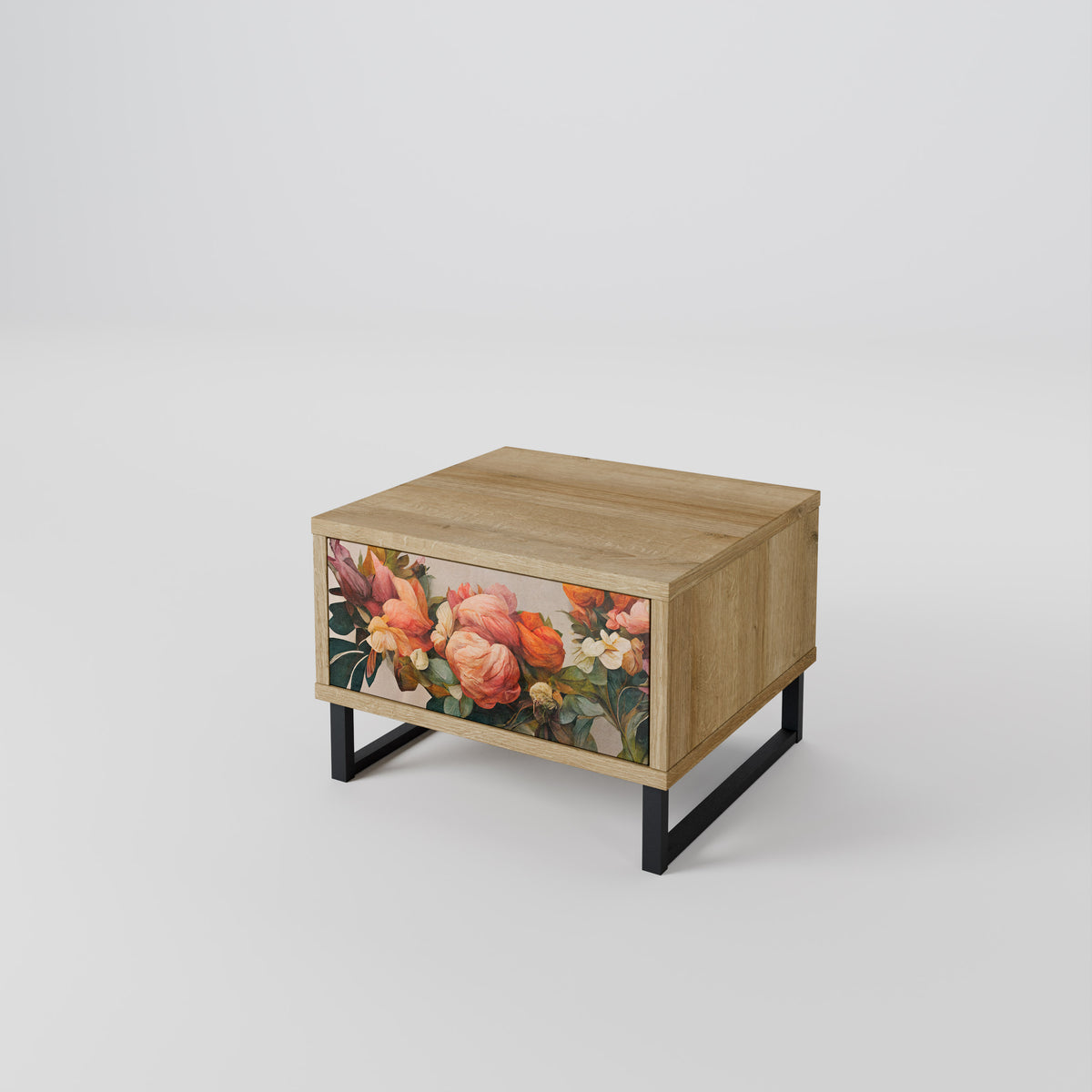 STYLISH BEAUTY Mesa de Cabeceira com Gaveta