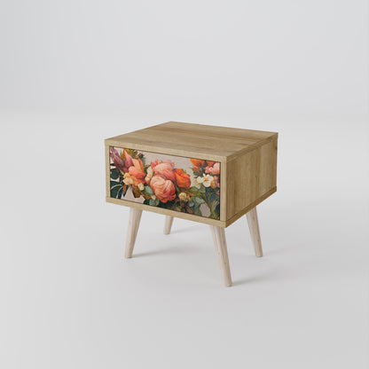 STYLISH BEAUTY Mesa de Cabeceira com Gaveta
