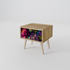BLOOMING ELEGANCE Mesa de Cabeceira com Gaveta
