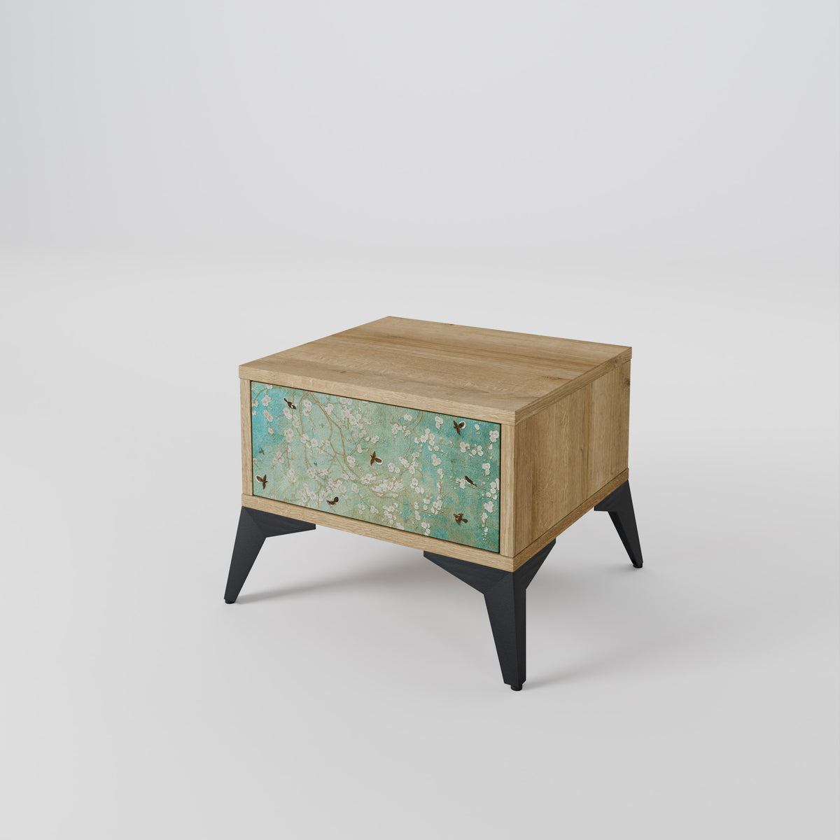 BLOOMING CHARM Mesa de Cabeceira com Gaveta