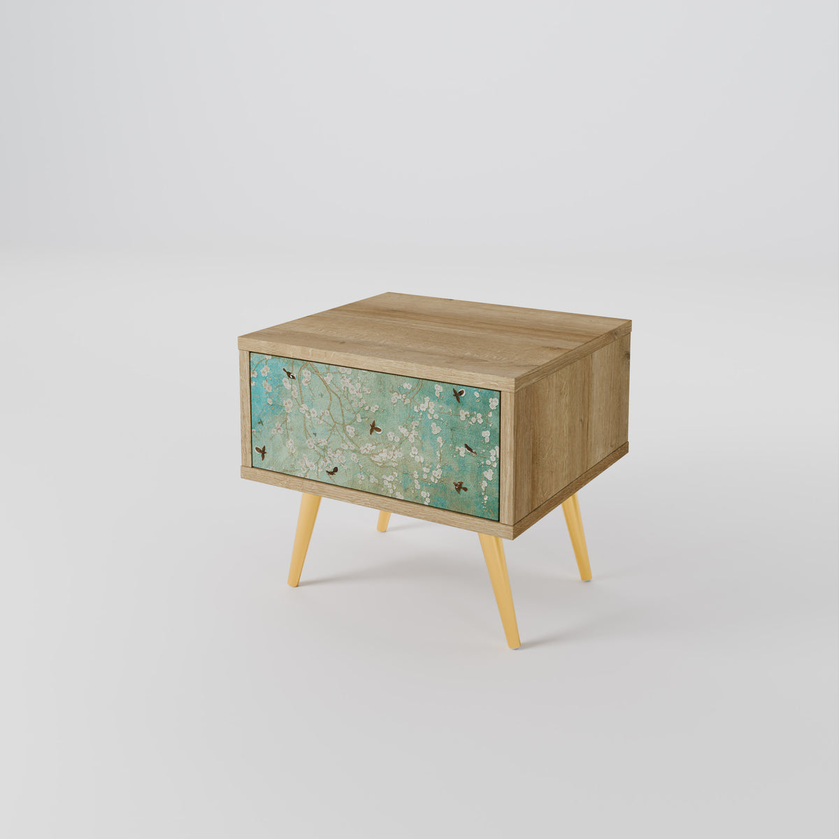 BLOOMING CHARM Mesa de Cabeceira com Gaveta