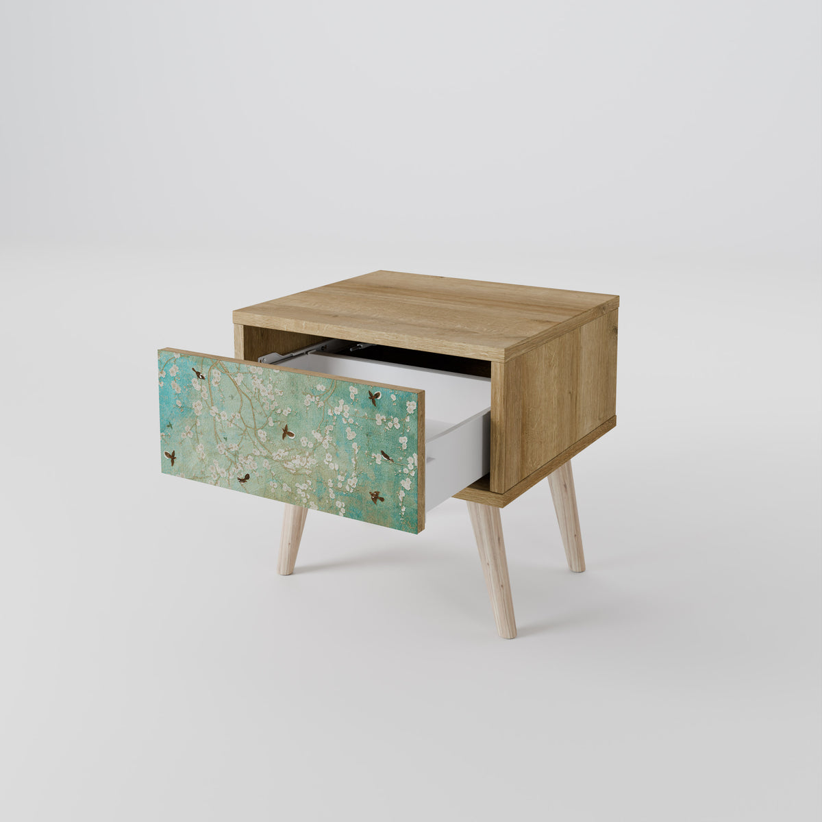BLOOMING CHARM Mesa de Cabeceira com Gaveta