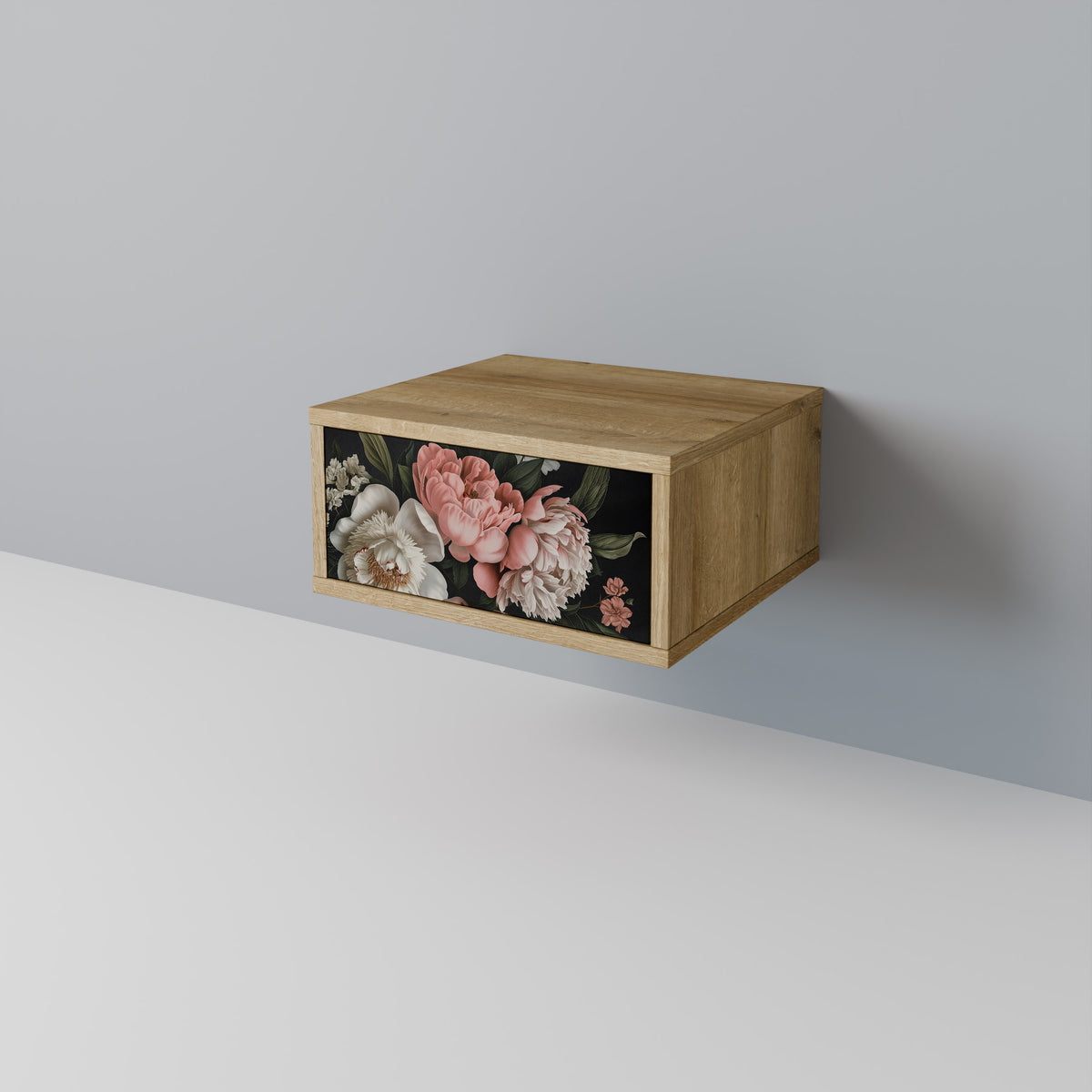 LUSH ELEGANCE Mesa de Cabeceira com Gaveta