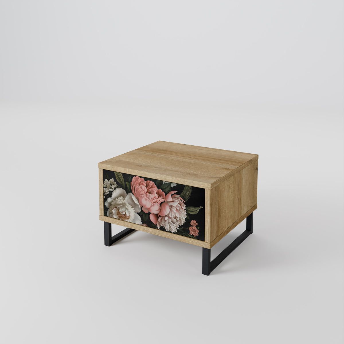 LUSH ELEGANCE Mesa de Cabeceira com Gaveta