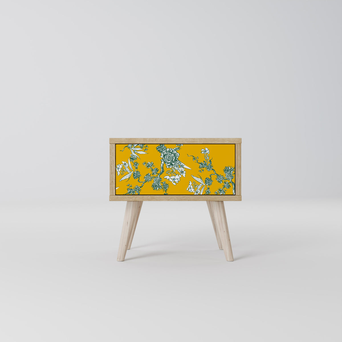YELLOW CHINOISERIE Mesa de Cabeceira com Gaveta