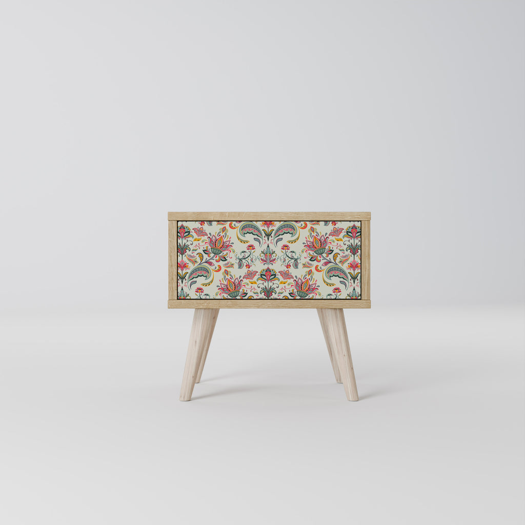 ORGANIC FOLKLORE Mesa de Cabeceira com Gaveta