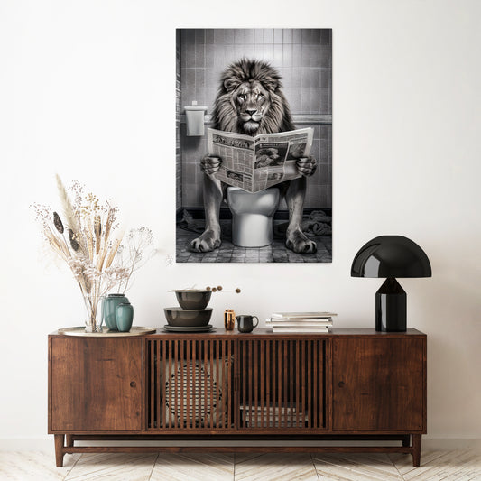 ROAR PRESS REVIEW Quadro em tela vertical