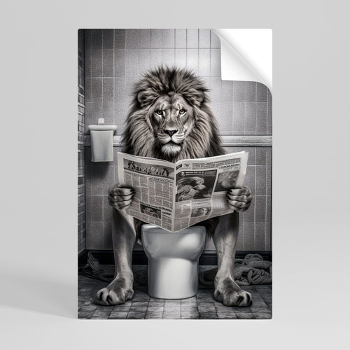 ROAR PRESS REVIEW Póster Autocolante Vertical