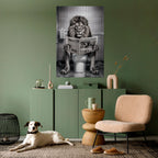 ROAR PRESS REVIEW Peel and Stick Vertical Poster