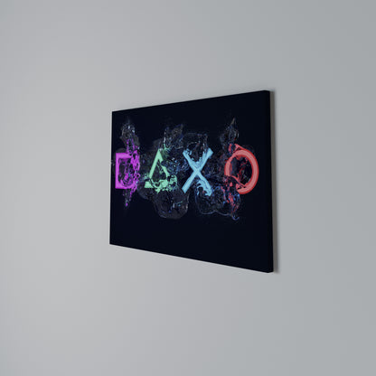 GAMING REVOLT Horizontal Canvas Print