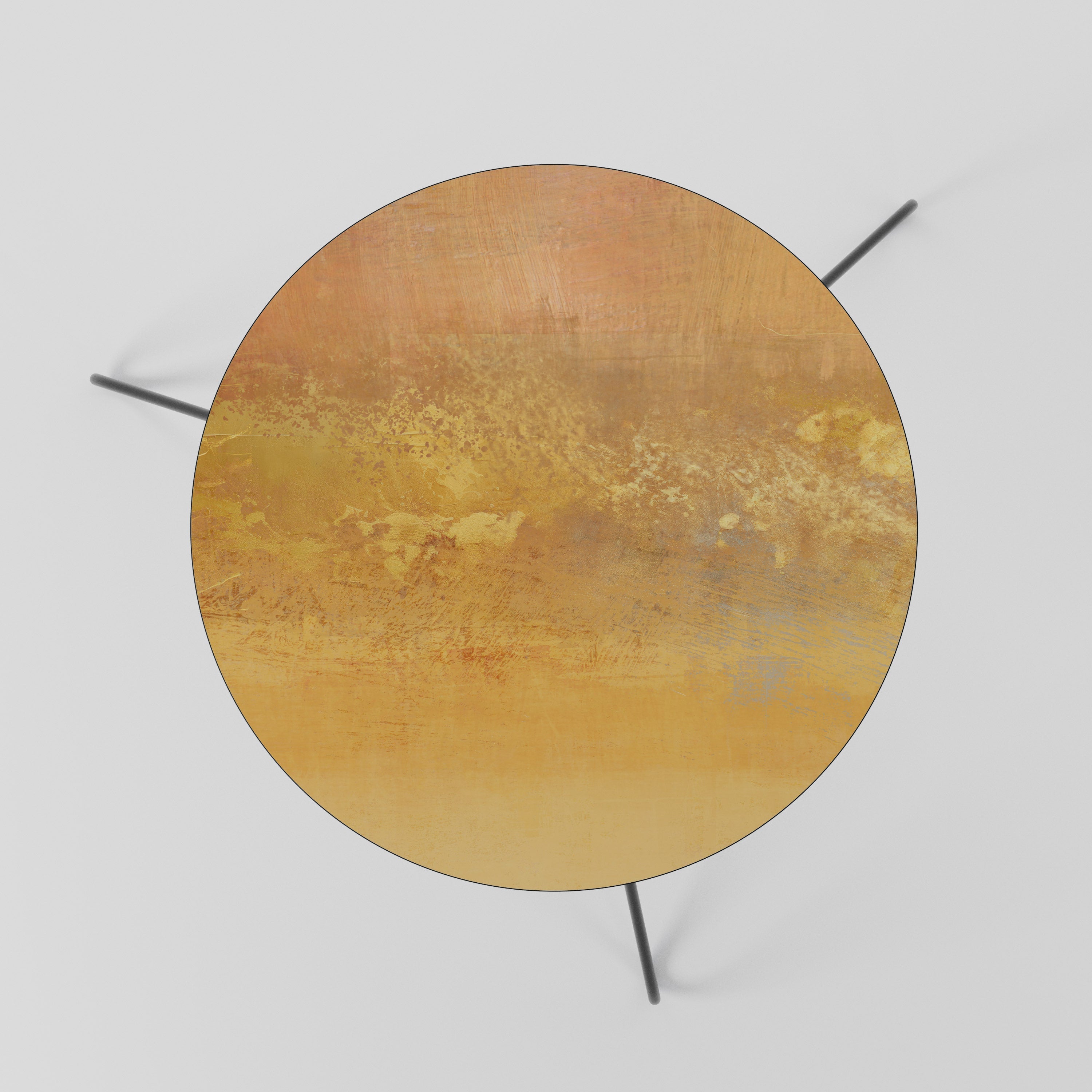 ORANGE IMPRESSION Mesa de Centro 60