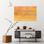 ORANGE IMPRESSION Poster Horizontal Autocolante