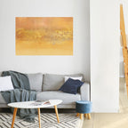 ORANGE IMPRESSION Poster Horizontal Autocolante