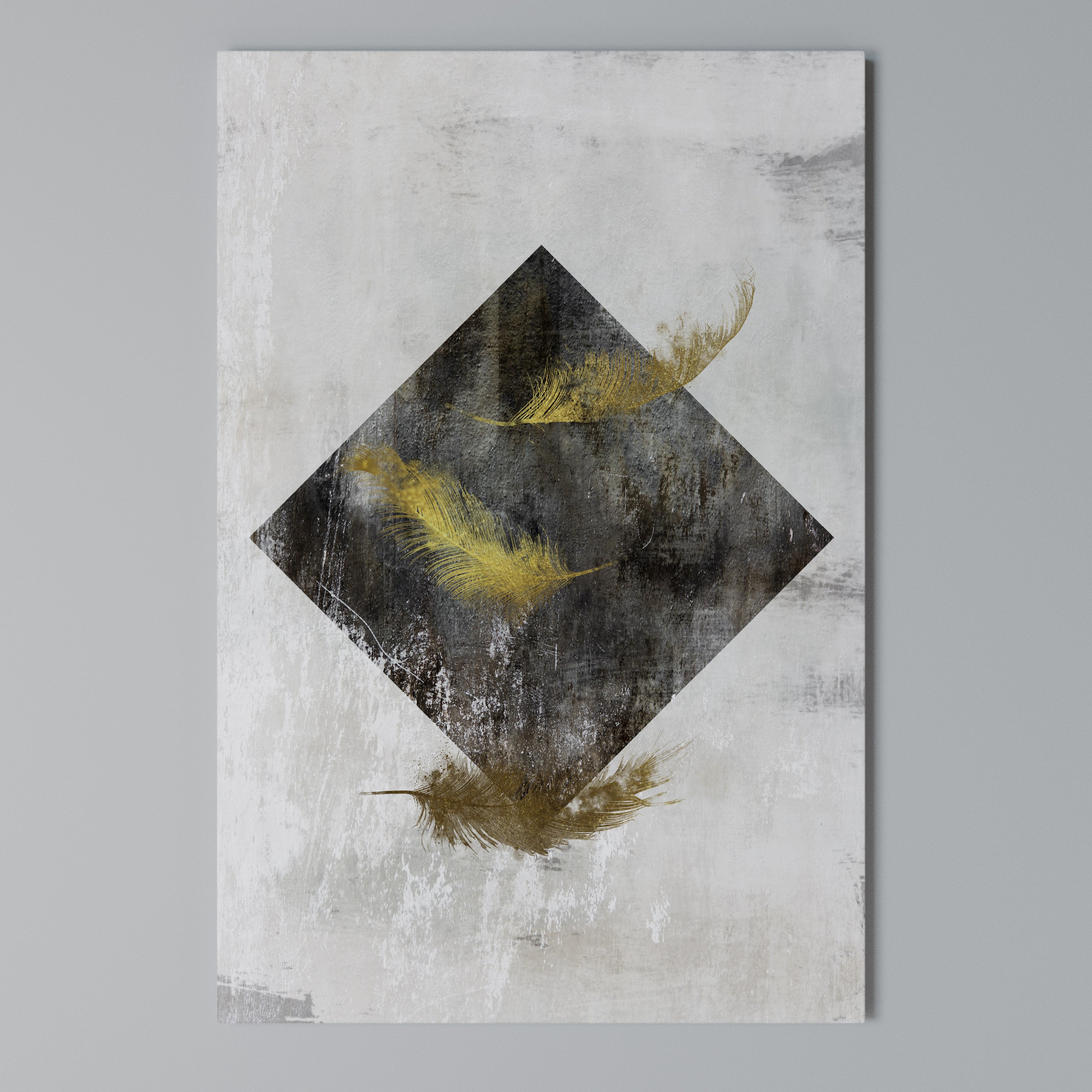 FALLING LIGHTNESS Quadro em tela vertical