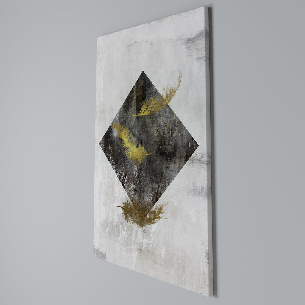 FALLING LIGHTNESS Quadro em tela vertical