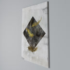 FALLING LIGHTNESS Quadro em tela vertical