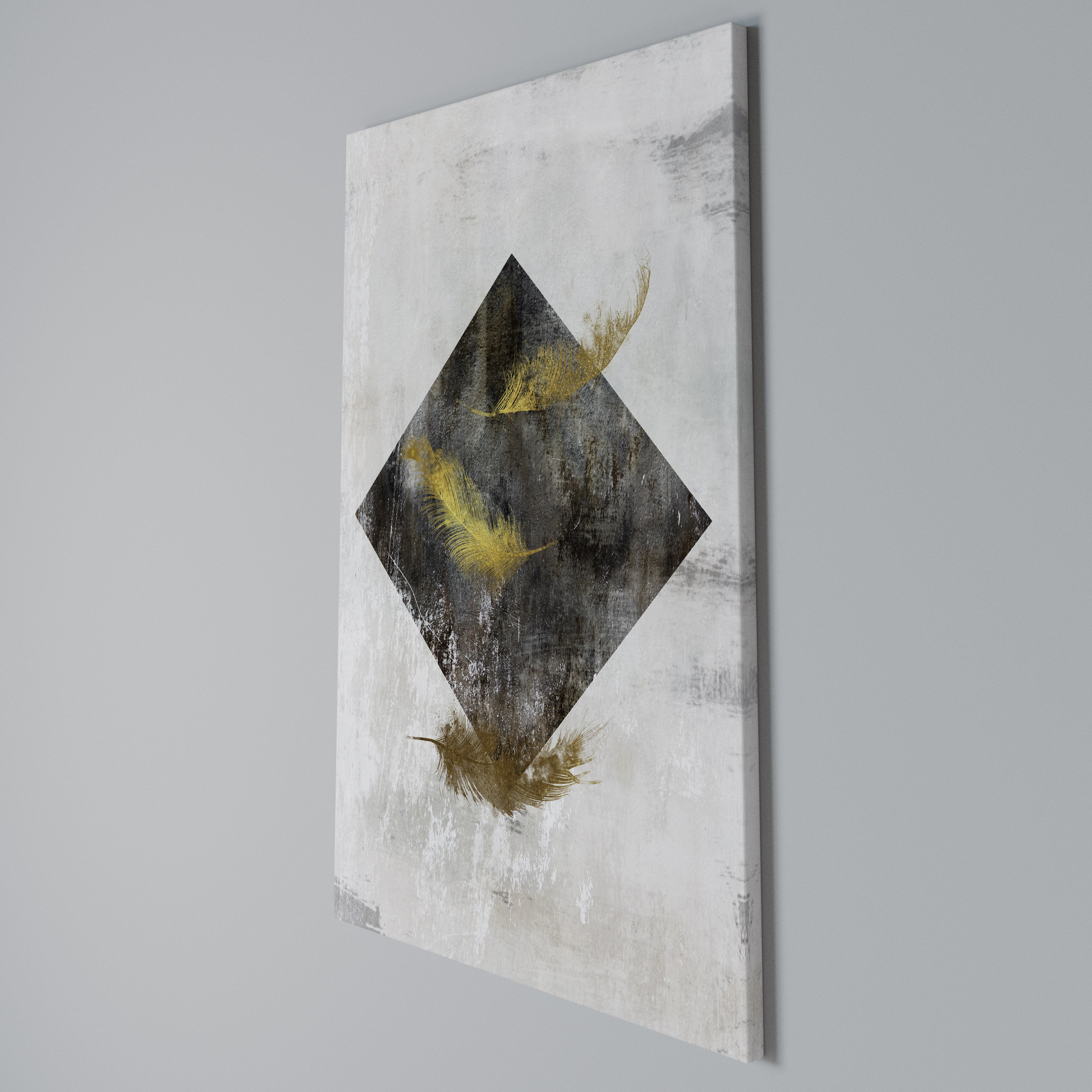 FALLING LIGHTNESS Quadro em tela vertical