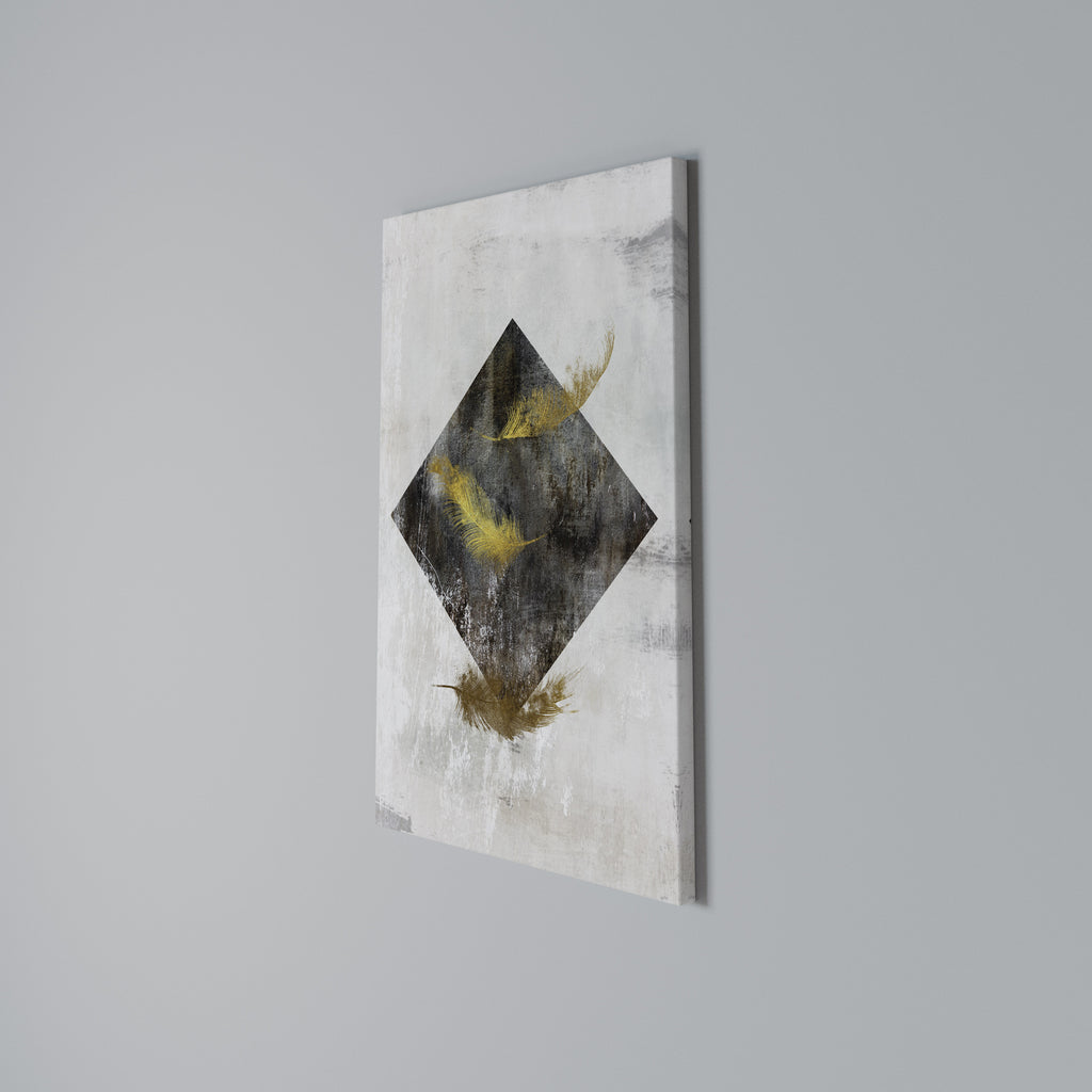 FALLING LIGHTNESS Quadro em tela vertical