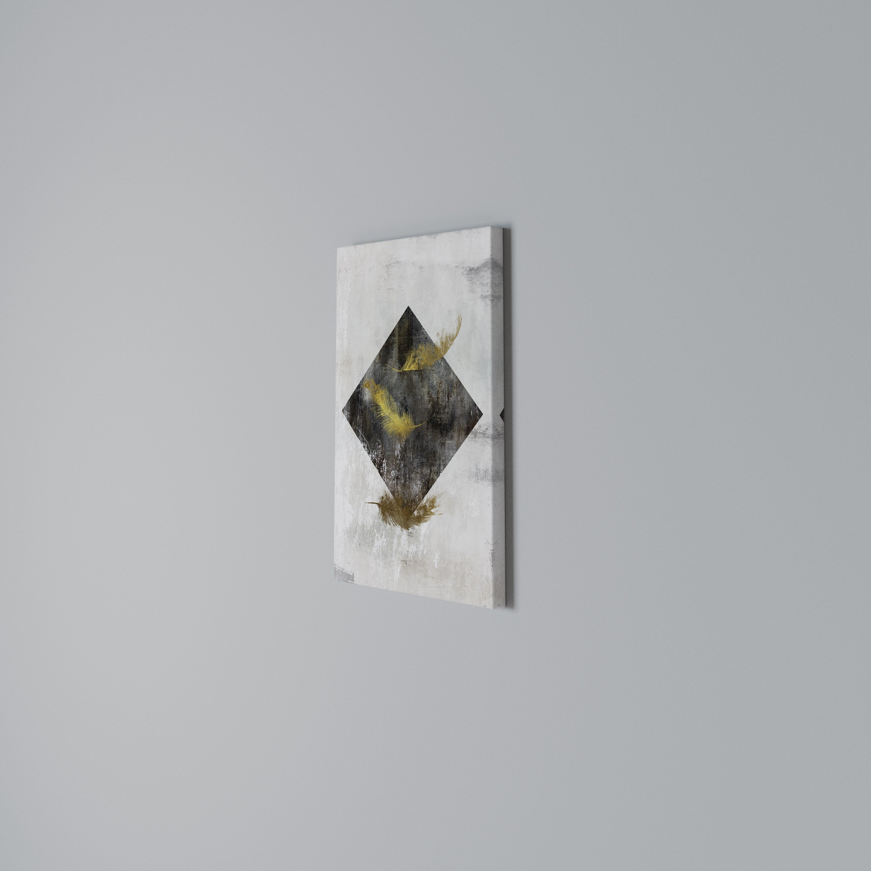 FALLING LIGHTNESS Quadro em tela vertical