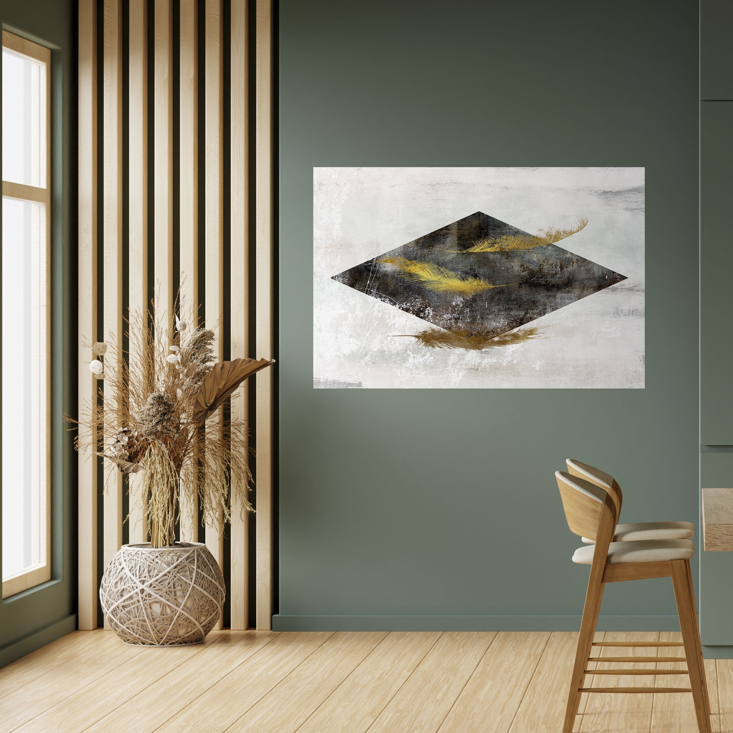 FALLING LIGHTNESS Poster Horizontal Autocolante