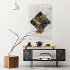 FALLING LIGHTNESS Peel and Stick Vertical Poster