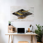 FALLING LIGHTNESS Poster Horizontal Autocolante