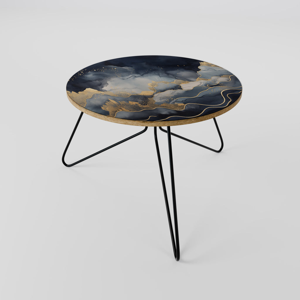 GOLDEN PEAK OF BLUE Mesa de Centro