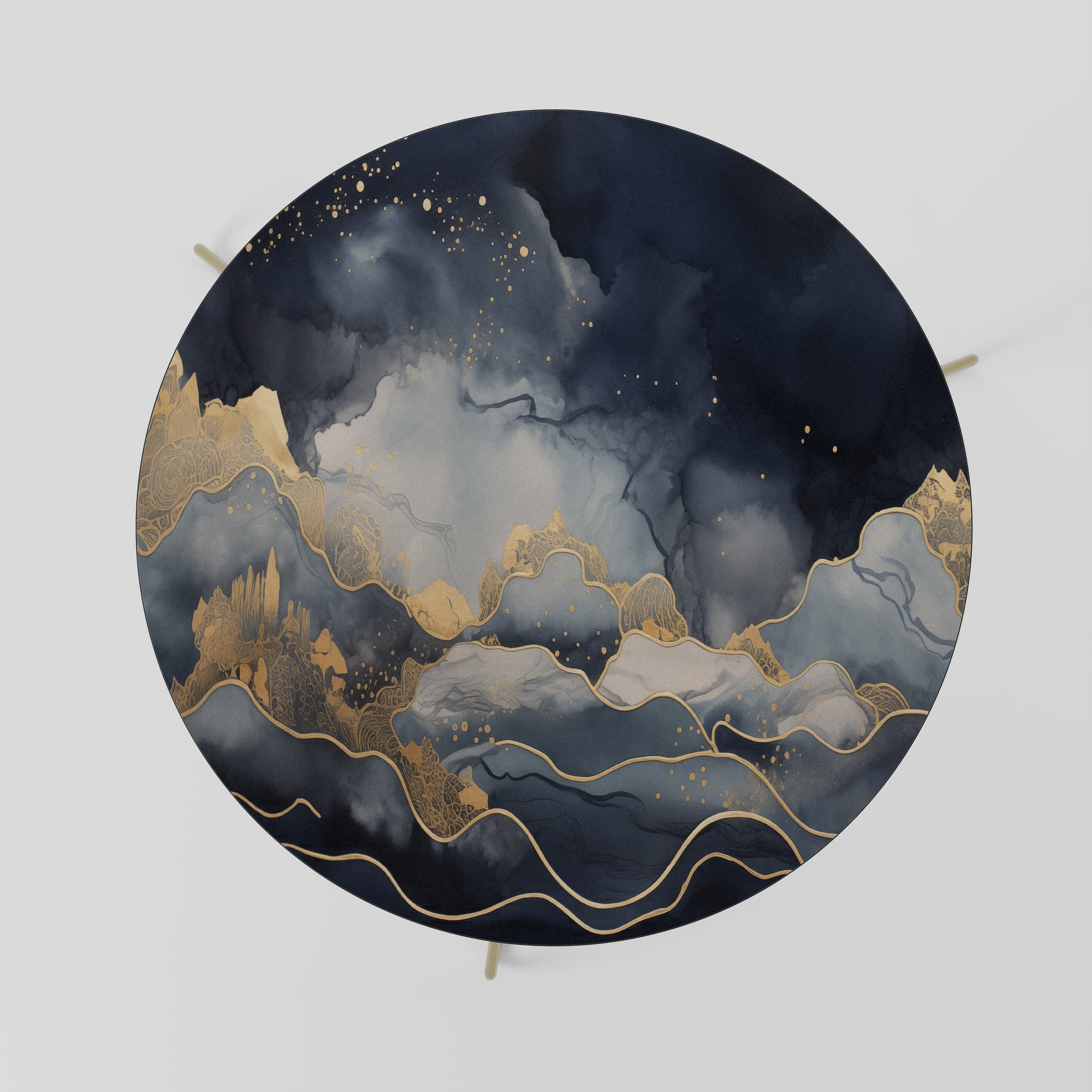 GOLDEN PEAK OF BLUE Mesa de Centro 69