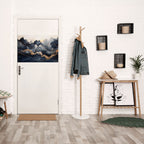 GOLDEN ALPINE BLISS Poster Horizontal Autocolante