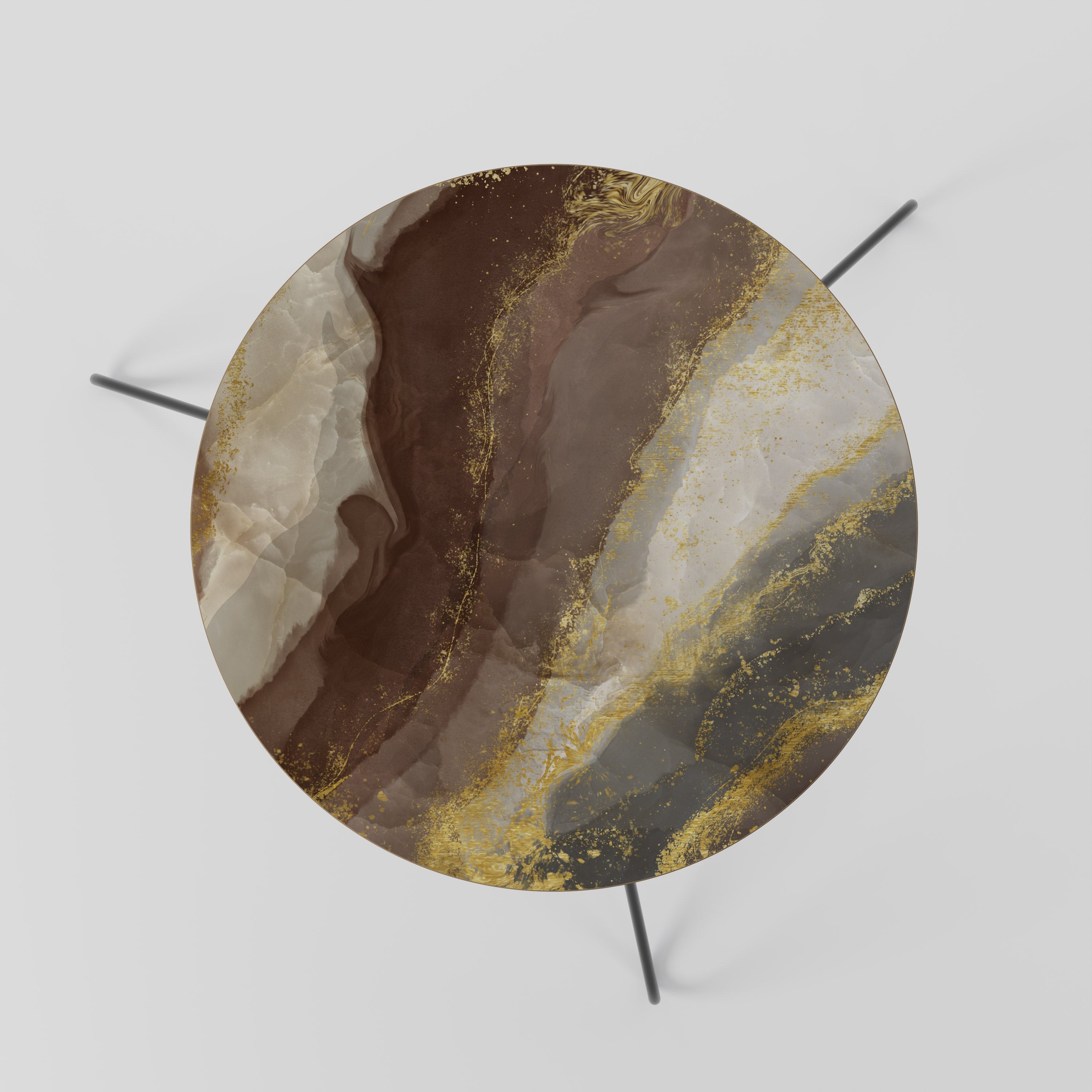 MARBLED ELEGANCE Mesa de Centro 60