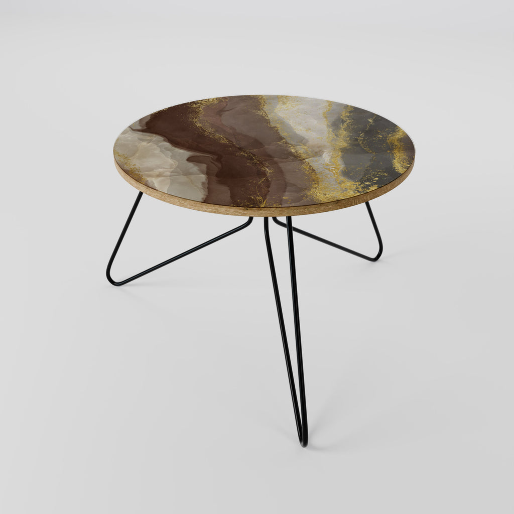 MARBLED ELEGANCE Mesa de Centro 60